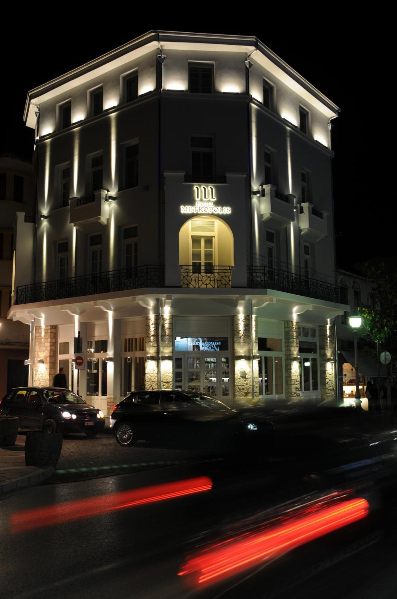 Hotel Metropolis Ioannina Bagian luar foto