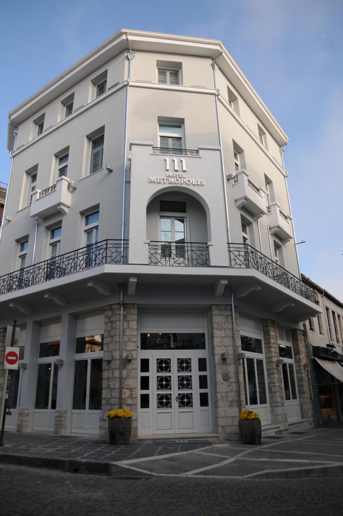 Hotel Metropolis Ioannina Bagian luar foto